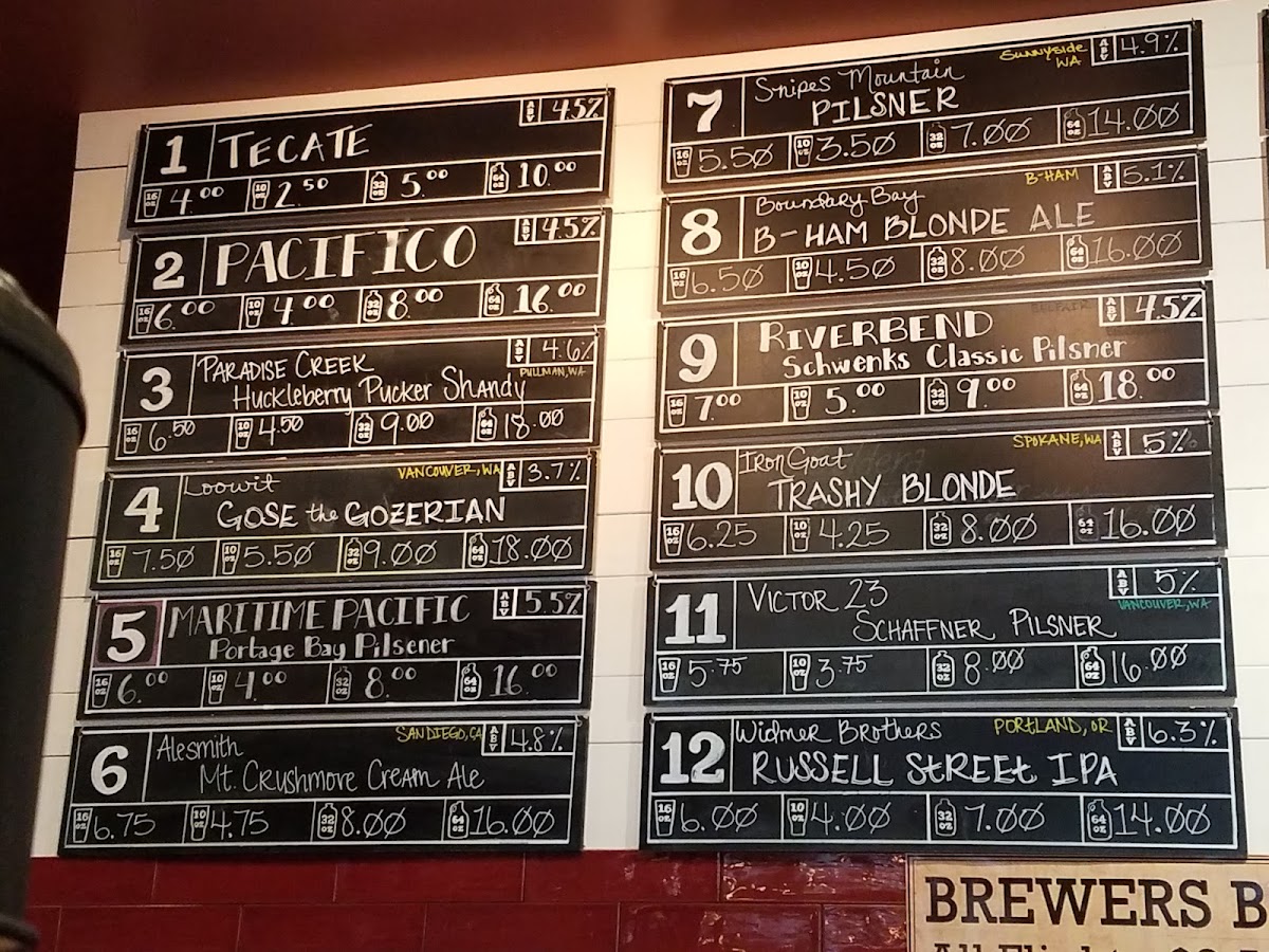 Brewers Row Menu - Image 3